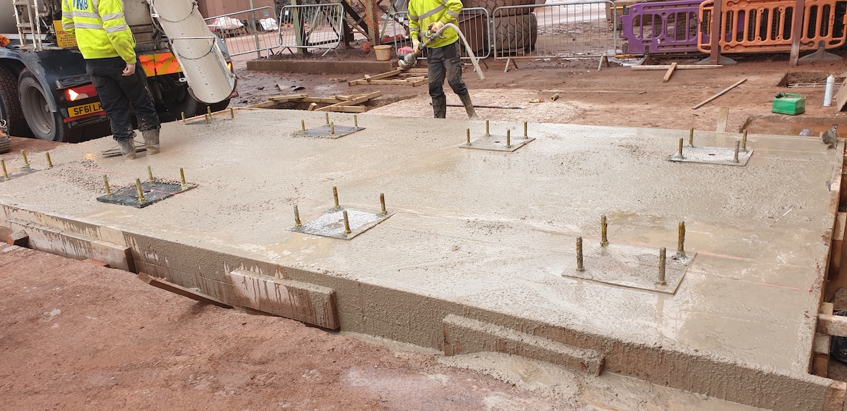 Concrete Pad and Fixings