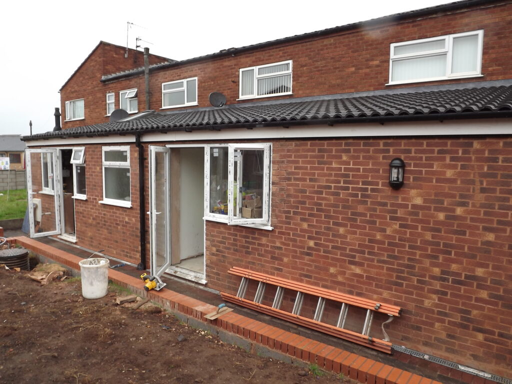 Working with Sandwell MBC, PPC Surveyors undertook disable adaptation works and have recently completed a ground floor extension.